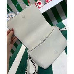 Borsa a tracolla Prada 1BD314 bianca