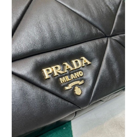 Replica Borsa a tracolla Prada System Nappa Patchwork 1BD328 nera Replica Borsa a tracolla Prada System Nappa Patchwork 1BD328 nera