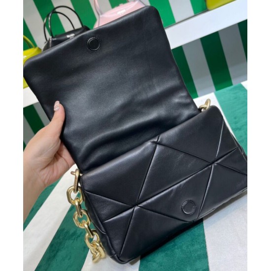 Replica Borsa a tracolla Prada System Nappa Patchwork 1BD328 nera Replica Borsa a tracolla Prada System Nappa Patchwork 1BD328 nera