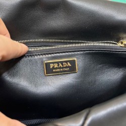 Borsa a tracolla Prada System Nappa Patchwork 1BD328 nera