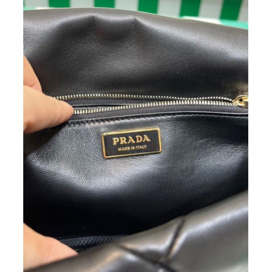 Replica Borsa a tracolla Prada System Nappa Patchwork 1BD328 nera Replica Borsa a tracolla Prada System Nappa Patchwork 1BD328 nera