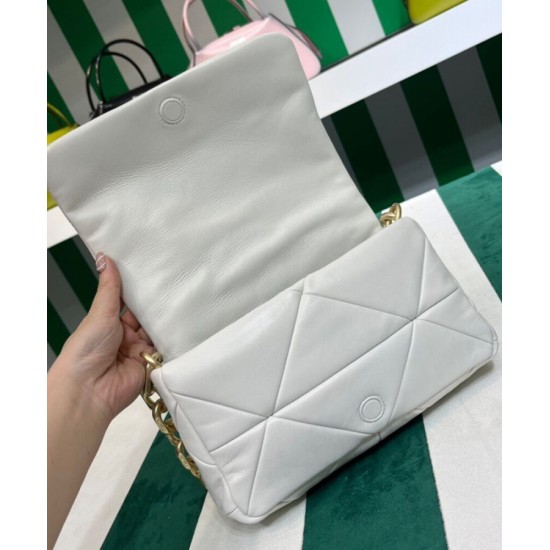 Replica Borsa a tracolla Prada System Nappa Patchwork 1BD328 bianca Replica Borsa a tracolla Prada System Nappa Patchwork 1BD328 bianca
