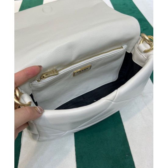 Replica Borsa a tracolla Prada System Nappa Patchwork 1BD328 bianca Replica Borsa a tracolla Prada System Nappa Patchwork 1BD328 bianca