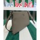 Replica Borsa a tracolla Prada 1BH050 grigia