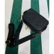 Replica Borsa a tracolla in pelle Prada 1BH187 nera