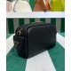 Replica Borsa a tracolla in pelle Prada 1BH187 nera