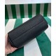 Replica Borsa a tracolla in pelle Prada 1BH187 nera