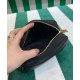 Replica Borsa a tracolla in pelle Prada 1BH187 nera
