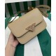 Replica Borsa a spalla Prada Saffiano Albicocca