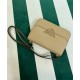 Replica Borsa a spalla Prada Saffiano Albicocca