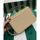 Replica Borsa a spalla Prada Saffiano Albicocca