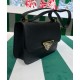 Replica Borsa a tracolla Prada Saffiano nera Replica Borsa a tracolla Prada Saffiano nera