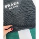 Replica Borsa tote Prada in rafia nera Replica Borsa tote Prada in rafia nera