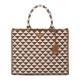 Replica Prada Borsa grande in tessuto jacquard Prada Symbole Caffè Replica Prada Borsa grande in tessuto jacquard Prada Symbole Caffè