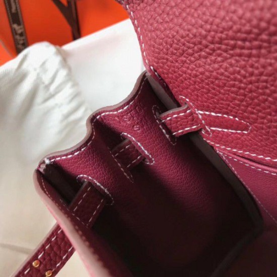 Replica Borsa Hermes Mini Kelly 20cm Bordeaux Replica Borsa Hermes Mini Kelly 20cm Bordeaux