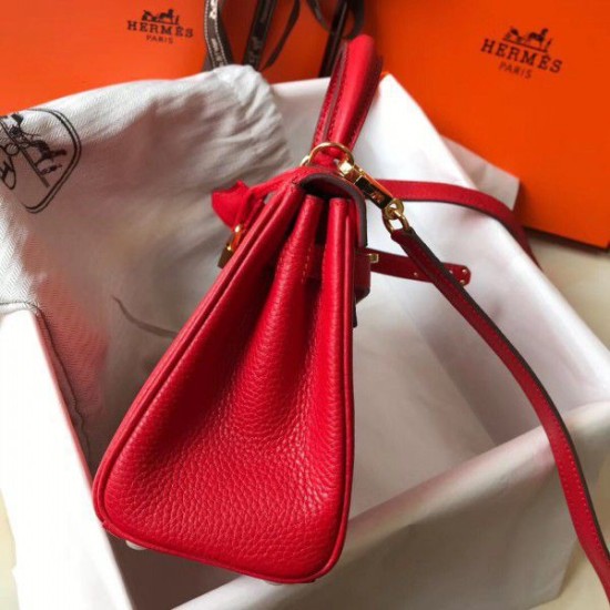 Replica Borsa Hermes Mini Kelly 20 cm rossa Replica Borsa Hermes Mini Kelly 20 cm rossa