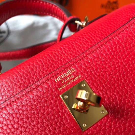 Replica Borsa Hermes Mini Kelly 20 cm rossa Replica Borsa Hermes Mini Kelly 20 cm rossa