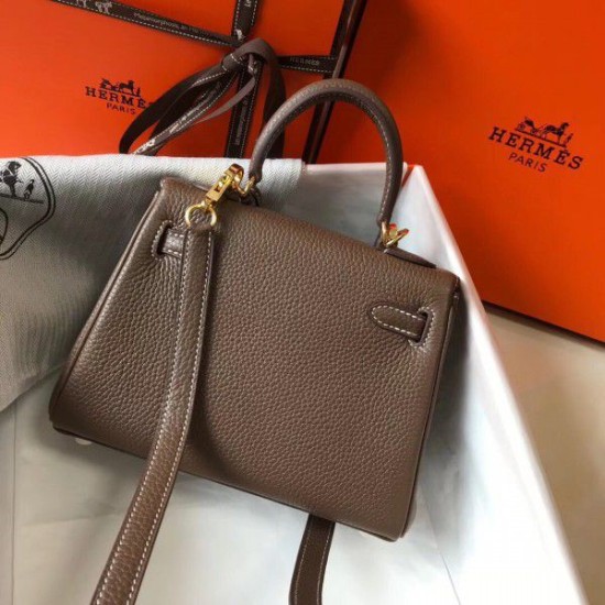 Replica Borsa Hermes Mini Kelly 20cm Tortora Replica Borsa Hermes Mini Kelly 20cm Tortora