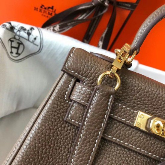 Replica Borsa Hermes Mini Kelly 20cm Tortora Replica Borsa Hermes Mini Kelly 20cm Tortora