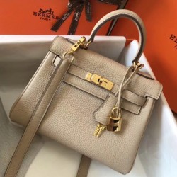 Borsa Hermes Mini Kelly 20cm Beige