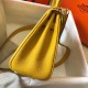 Replica Borsa Hermes Mini Kelly 20 cm gialla Replica Borsa Hermes Mini Kelly 20 cm gialla
