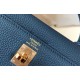 Replica Hermes Kelly 25cm Borsa Sellier Clemence Pelle Blu Replica Hermes Kelly 25cm Borsa Sellier Clemence Pelle Blu