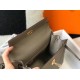 Replica Borsa Hermes Kelly 25cm Sellier Epsom in pelle grigia Replica Borsa Hermes Kelly 25cm Sellier Epsom in pelle grigia