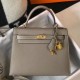 Replica Borsa Hermes Kelly 25cm Sellier Epsom in pelle grigia Replica Borsa Hermes Kelly 25cm Sellier Epsom in pelle grigia