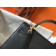 Replica Borsa Hermes Kelly 25cm Sellier Epsom in pelle nera Replica Borsa Hermes Kelly 25cm Sellier Epsom in pelle nera