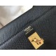 Replica Borsa Hermes Kelly 25cm Sellier Epsom in pelle nera Replica Borsa Hermes Kelly 25cm Sellier Epsom in pelle nera