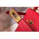 Replica Borsa Hermes Kelly 25cm Sellier Epsom in pelle rossa Replica Borsa Hermes Kelly 25cm Sellier Epsom in pelle rossa