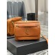 Replica Borsa fotografica YSL Saint Laurent Niki in pelle liscia Cognac Replica Borsa fotografica YSL Saint Laurent Niki in pelle liscia Cognac