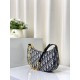 Replica Borsa Christian Dior CD Lounge Dior Oblique Jacquard Blu Replica Borsa Christian Dior CD Lounge Dior Oblique Jacquard Blu