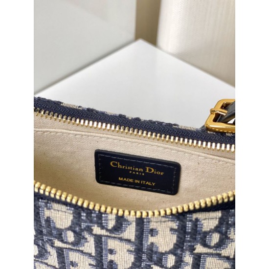 Replica Borsa Christian Dior CD Lounge Dior Oblique Jacquard Blu Replica Borsa Christian Dior CD Lounge Dior Oblique Jacquard Blu