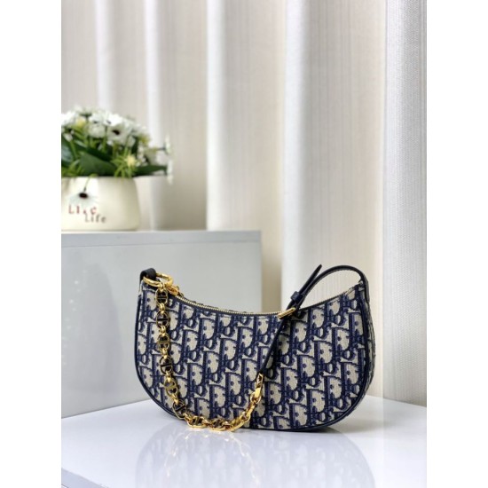 Replica Borsa Christian Dior CD Lounge Dior Oblique Jacquard Blu Replica Borsa Christian Dior CD Lounge Dior Oblique Jacquard Blu