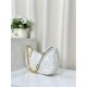 Replica Christian Dior CD Lounge Bag Supple Macrocannage Bianco Replica Christian Dior CD Lounge Bag Supple Macrocannage Bianco