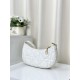Replica Christian Dior CD Lounge Bag Supple Macrocannage Bianco Replica Christian Dior CD Lounge Bag Supple Macrocannage Bianco