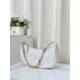 Replica Christian Dior CD Lounge Bag Supple Macrocannage Bianco Replica Christian Dior CD Lounge Bag Supple Macrocannage Bianco