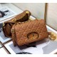 Replica Borsa Caro piccola Christian Dior Cannage in pelle di vitello marrone Replica Borsa Caro piccola Christian Dior Cannage in pelle di vitello marrone