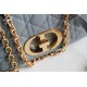 Replica Borsa Caro piccola Christian Dior in pelle di vitello Cannage Blu nuvola Replica Borsa Caro piccola Christian Dior in pelle di vitello Cannage Blu nuvola