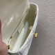 Replica Borsa Caro piccola Christian Dior in pelle di vitello Cannage bianca Replica Borsa Caro piccola Christian Dior in pelle di vitello Cannage bianca