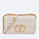 Replica Borsa Caro piccola Christian Dior in pelle di vitello Cannage bianca Replica Borsa Caro piccola Christian Dior in pelle di vitello Cannage bianca