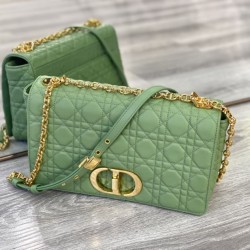 Borsa Christian Dior Grande Dior Caro Verde