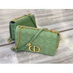 Borsa Christian Dior Grande Dior Caro Verde