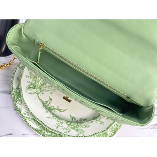 Replica Borsa Christian Dior Grande Dior Caro Verde Replica Borsa Christian Dior Grande Dior Caro Verde