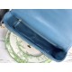 Replica Christian Dior Borsa Dior Caro grande Blu Replica Christian Dior Borsa Dior Caro grande Blu