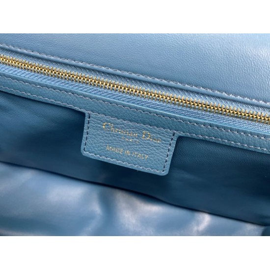 Replica Christian Dior Borsa Dior Caro grande Blu Replica Christian Dior Borsa Dior Caro grande Blu
