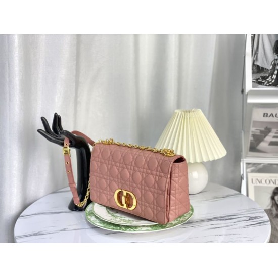 Replica Christian Dior Borsa Dior Caro grande rosa Replica Christian Dior Borsa Dior Caro grande rosa