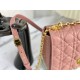 Replica Christian Dior Borsa Dior Caro grande rosa Replica Christian Dior Borsa Dior Caro grande rosa