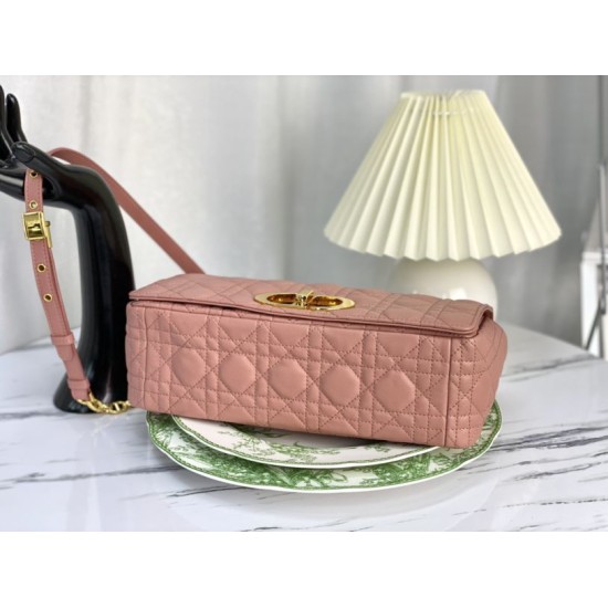 Replica Christian Dior Borsa Dior Caro grande rosa Replica Christian Dior Borsa Dior Caro grande rosa